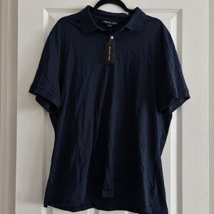 NWT Michael Kors Men’s Dark Navy Polo Shirt